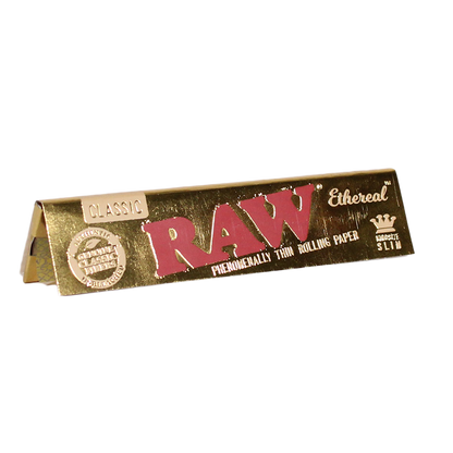 RAW Ethereal Classic King Size Slim Rolling Papers (Full Box)
