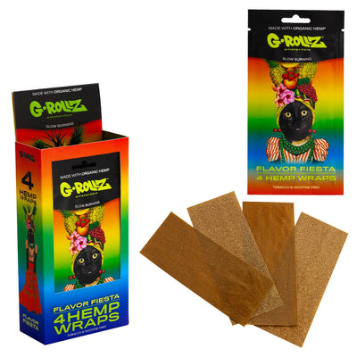G-Rollz Hemp Wraps - Flavor Fiesta (15pcs)