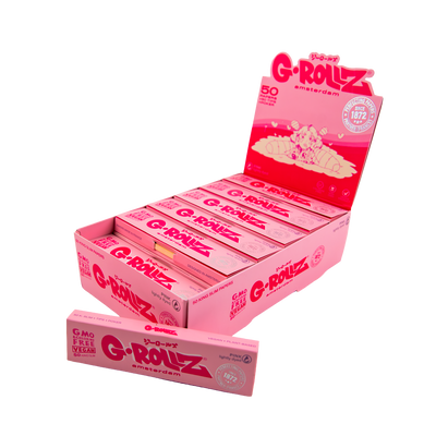G-Rollz Pink Manga Connoisseur Papers Tips And Poker (24 Pack)