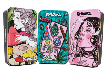 G-Rollz Tobacco Tins - Design 1 (15 pcs)