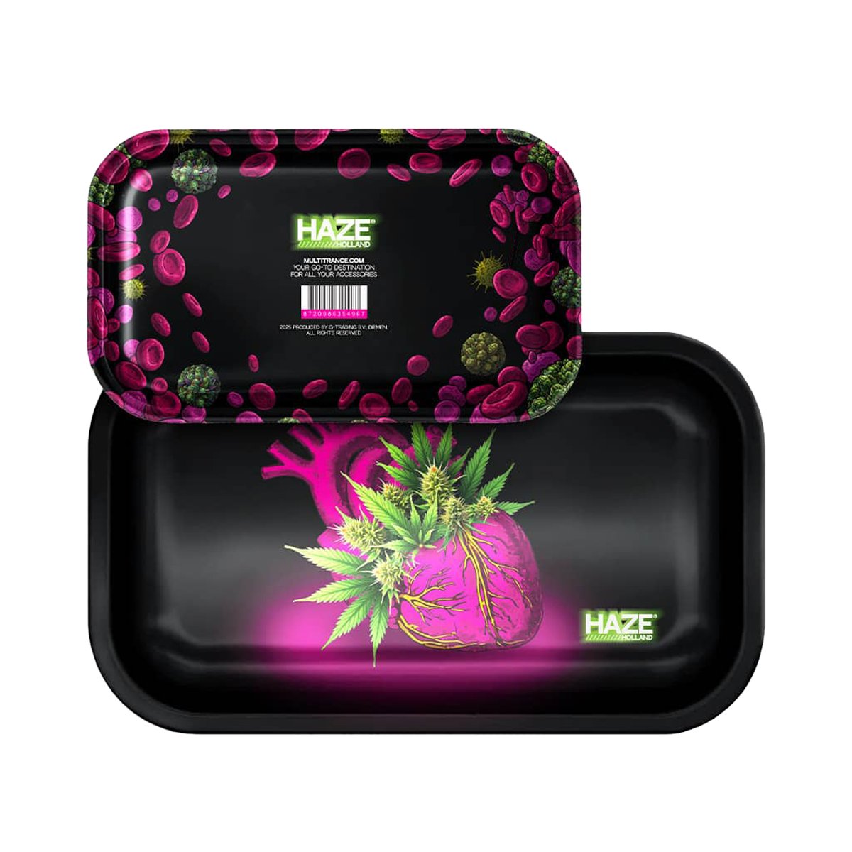 Haze Holland: Pink Vice - Large Rolling tray