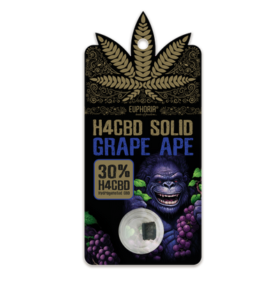 Euphoria H4CBD Solid Hash 30% - Grape Ape