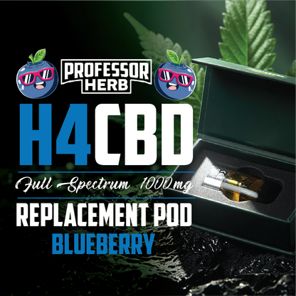 Professor Herb 1000mg Full Spectrum H4CBD 1ml Replacement Pod