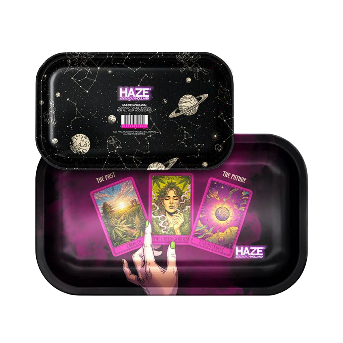 Haze Holland: Pink Vice - Large Rolling tray