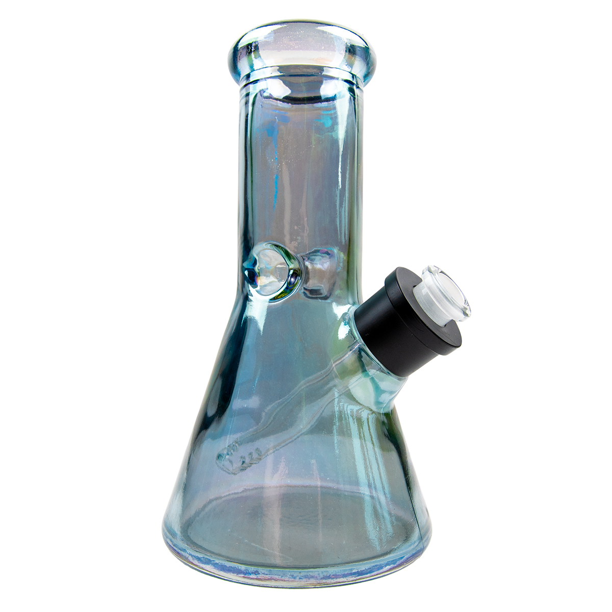 Heavy Walled 8 Inch Beaker Bong With Tip And Tube