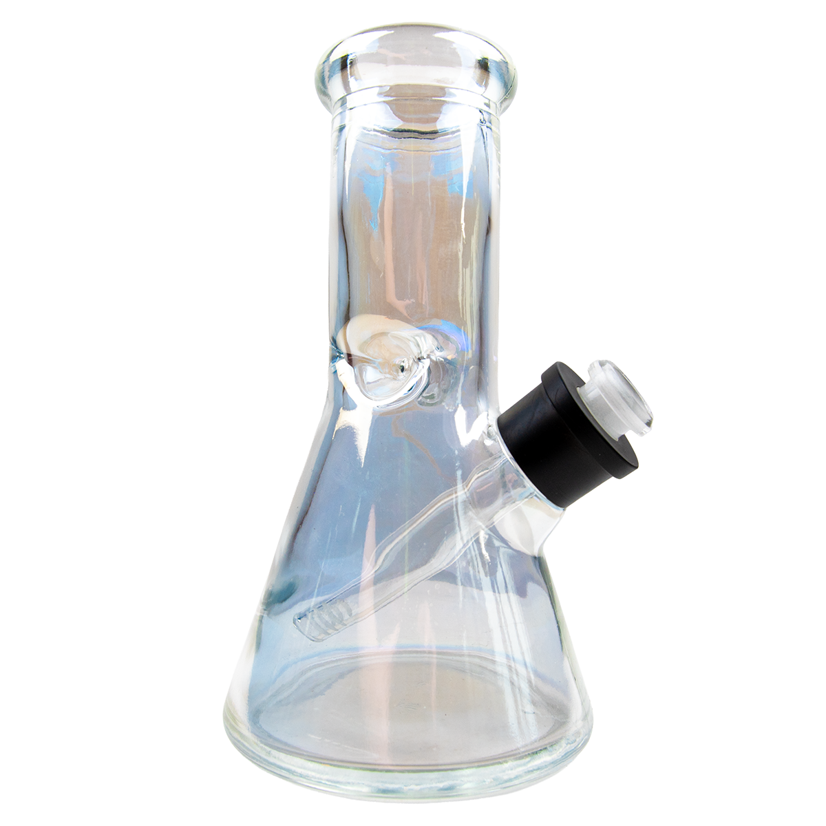 Heavy Walled 8 Inch Beaker Bong With Tip And Tube