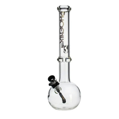 Phoenix Star: 7mm Thick 18" Ice Catcher Straight Glass Bong (HF103)