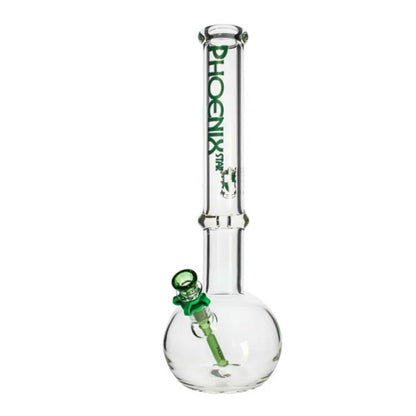 Phoenix Star: 7mm Thick 18" Ice Catcher Straight Glass Bong (HF103)