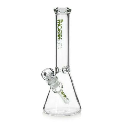 Phoenix Star: Pink 10" Glass Beaker Bong With Ice Catcher - (HF104)