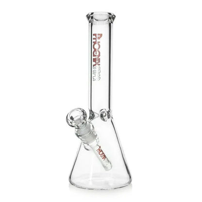 Phoenix Star: Pink 10" Glass Beaker Bong With Ice Catcher - (HF104)
