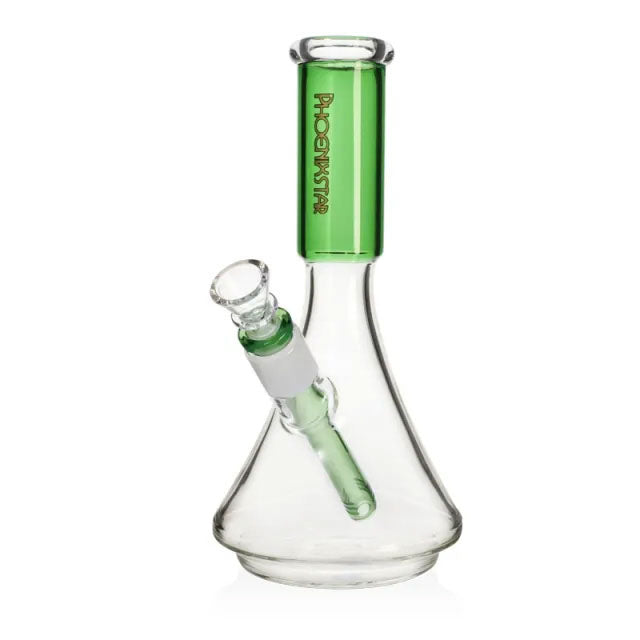 Phoenix Star: 9" Glass Mini Bong - (HF105)