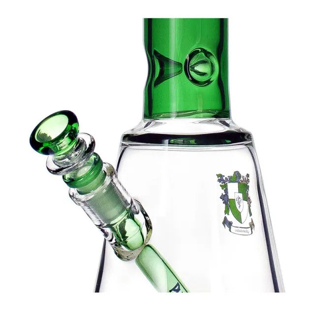 Phoenix Star: 18" 7mm Thick Heavy Duty Glass Beaker Bong - (HF109)