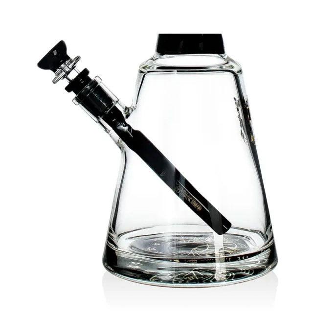 Phoenix Star: 18" 7mm Thick Heavy Duty Glass Beaker Bong - (HF109)