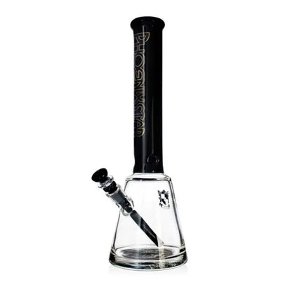 Phoenix Star: 18" 7mm Thick Heavy Duty Glass Beaker Bong - (HF109)