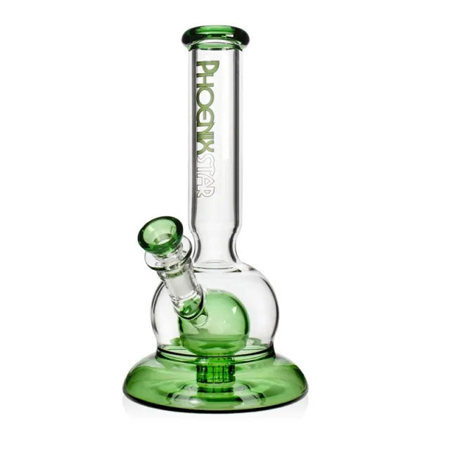 Phoenix Star 10 Inch Glass Beaker Bong With Matrix Percolator - (HF201)