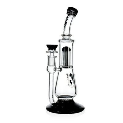 Phoenix Star 10.5 Inch Dual Percolator Bubbler Bong - (HF202)