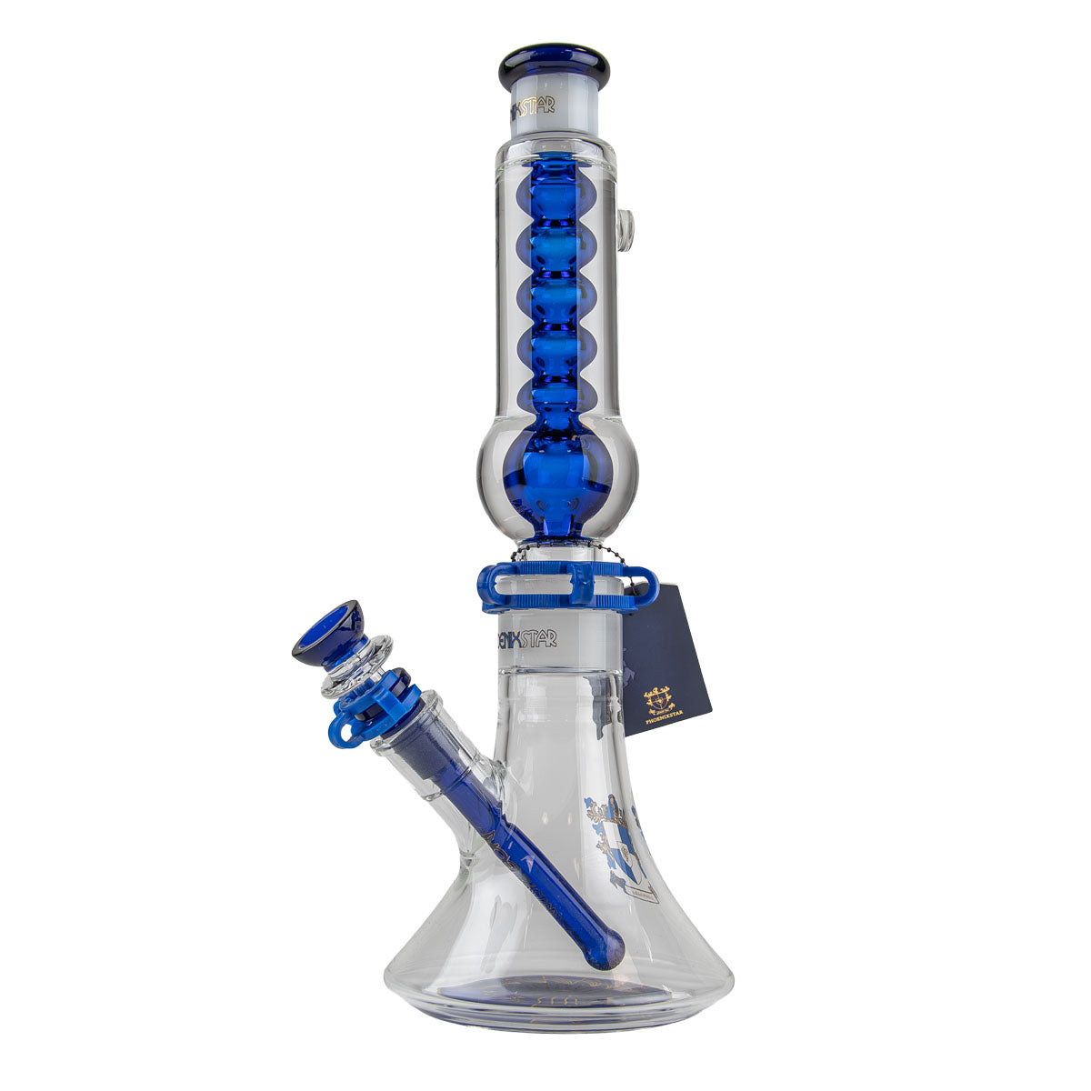 Phoenix Star: 13" Freezable Glycerine Beaker Bong - (HF501)