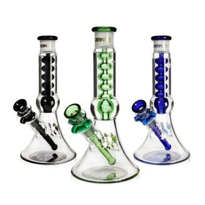 Phoenix Star: 10" Freezable Glycerine Borosilicate Beaker Bong - (HF503)