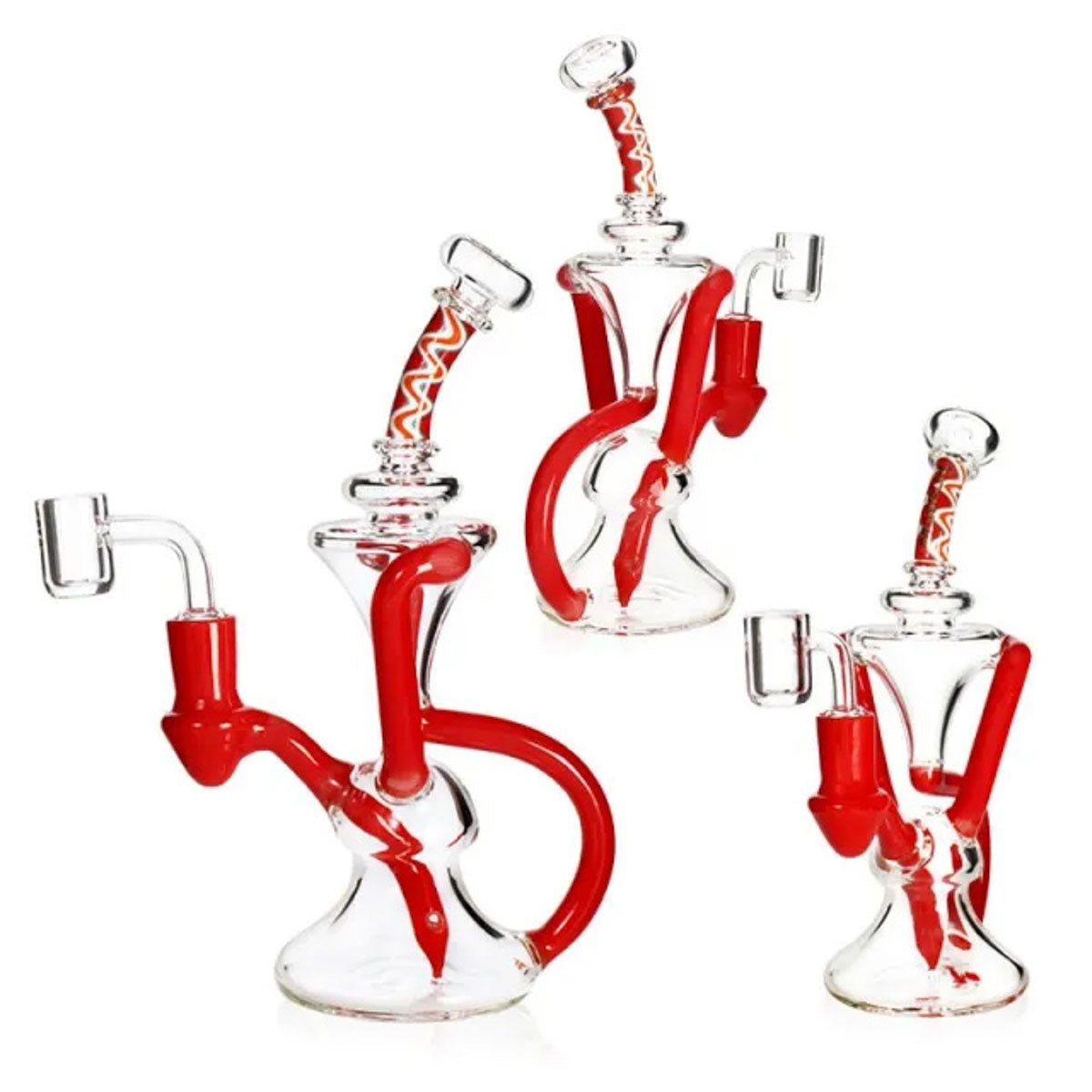 Phoenix Star: 8" Mini Recycler Dab Rig
