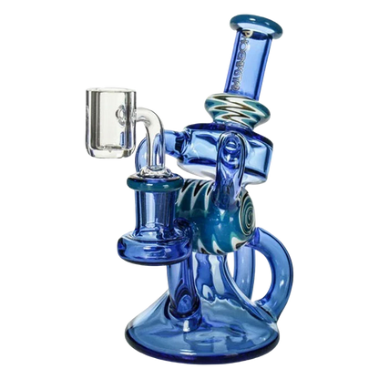 Phoenix Star: 6.8" Recycler Dab Rig With Quartz Banger (HF603)