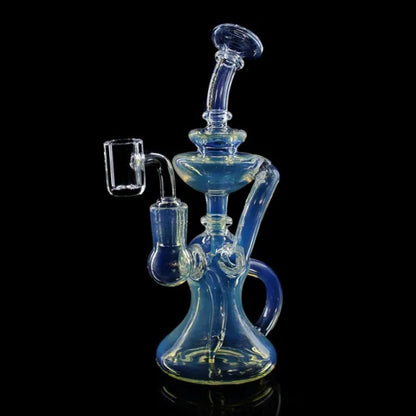 Phoenix Star: 8" Recycler Dab Rig With Quartz Banger (HF604)