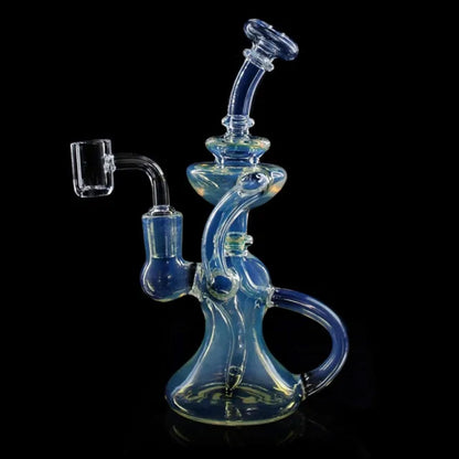 Phoenix Star: 8" Recycler Dab Rig With Quartz Banger (HF604)