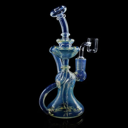 Phoenix Star: 8" Recycler Dab Rig With Quartz Banger (HF604)