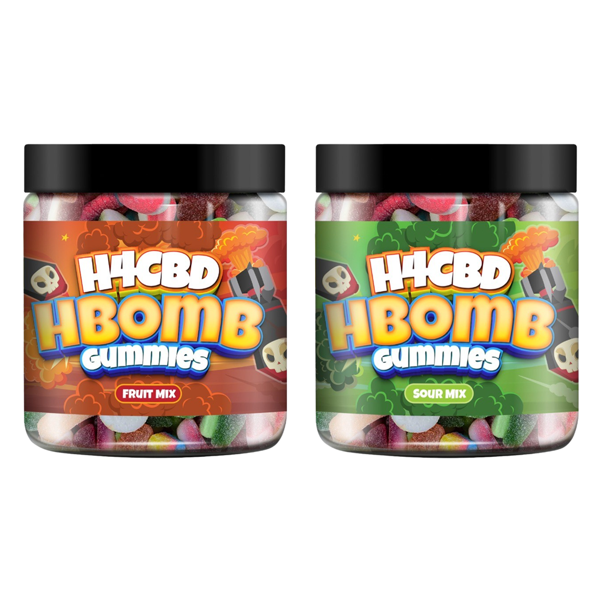 H Bomb H4CBD Gummy Mix 2000mg