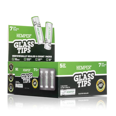 Hemper Glass Tips 5 Pack 7mm (10 pcs)
