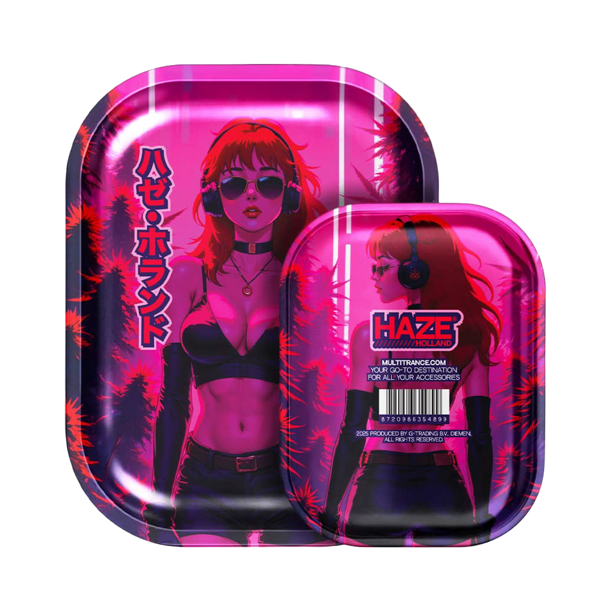 Haze Holland: Anime - Small Rolling Tray