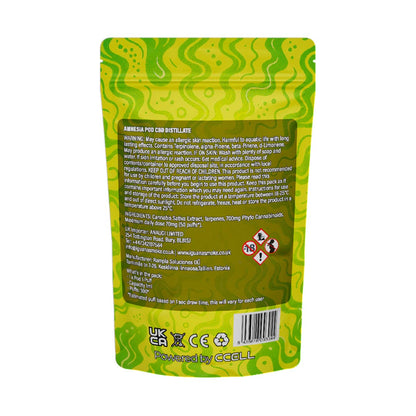 Iguana Smoke I-Puff Replacement Pod: Amnesia - 700mg (Single Piece)