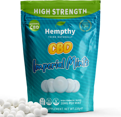 Hempthy CBD Imperial Mints 1000mg