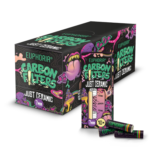 Euphoria Just Ceramic Carbon Filters (30pcs x 10)