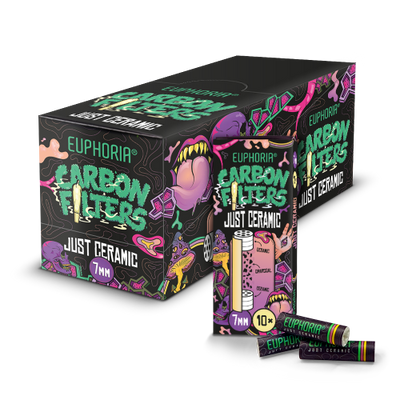 Euphoria Just Ceramic Carbon Filters (30pcs x 10)