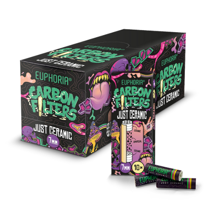 Euphoria Just Ceramic Carbon Filters (30pcs x 10)