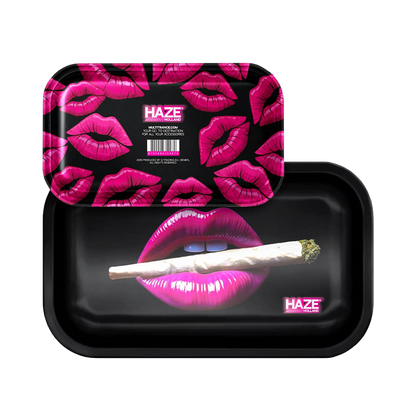 Haze Holland: Pink Vice - Large Rolling tray
