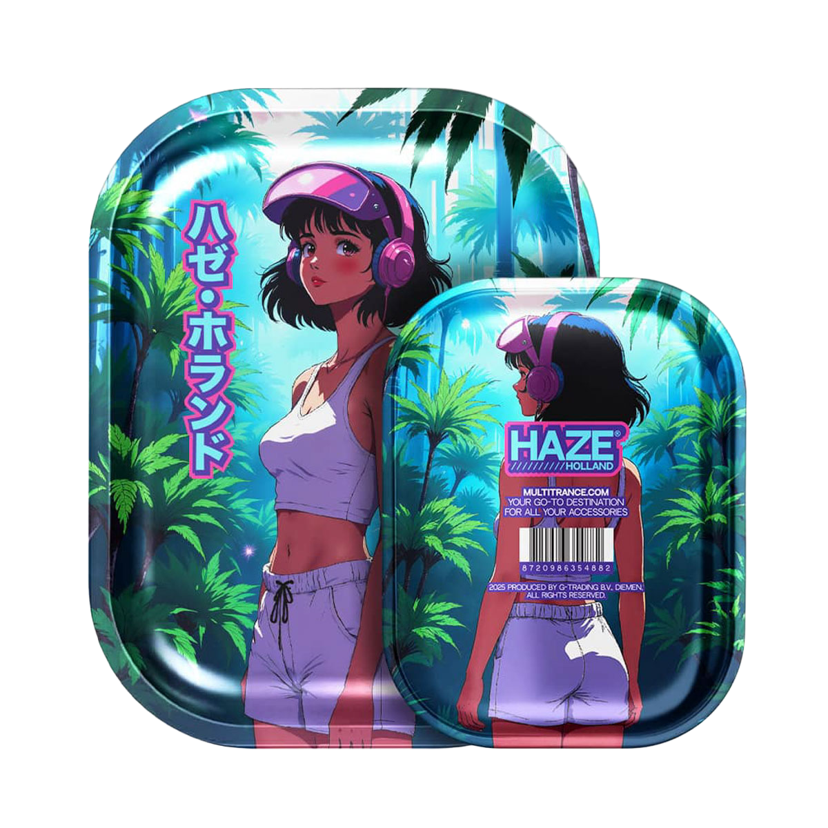 Haze Holland: Anime - Small Rolling Tray