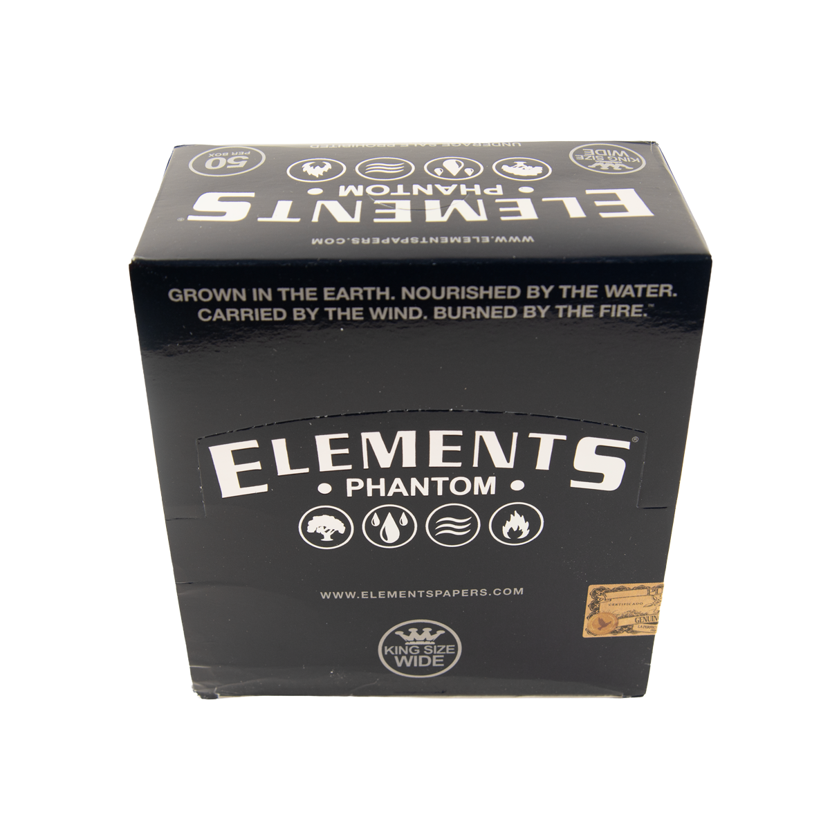 Elements Phantom King Size Wide Papers - (50 Pack)