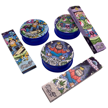 Monkey King Papers, Tips & Grinders Pack: Space Ed. (24 Pack)