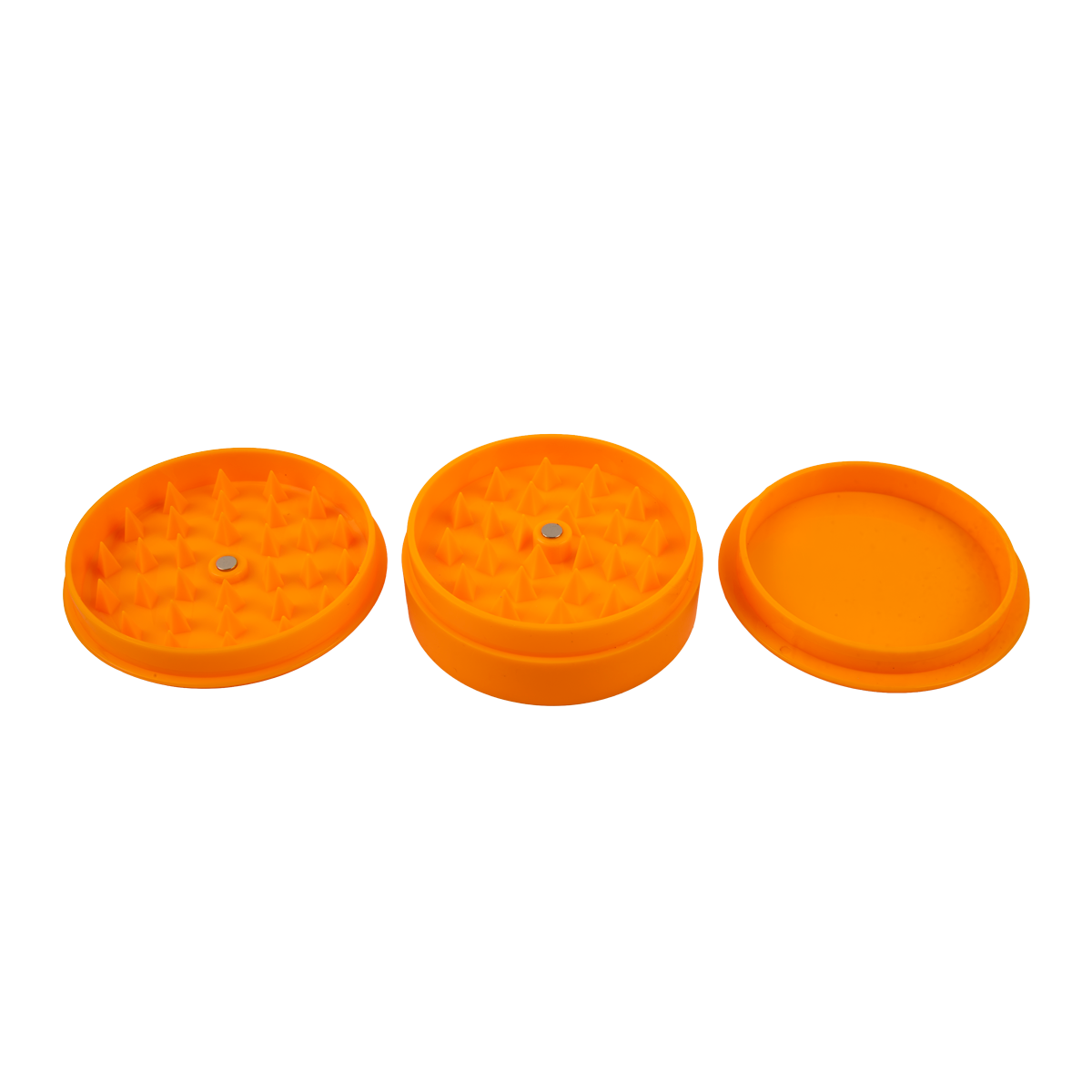 Monkey King Acrylic 3 Part Grinders - (12 Pack)
