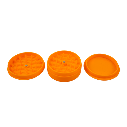 Monkey King Acrylic 3 Part Grinders - (12 Pack)
