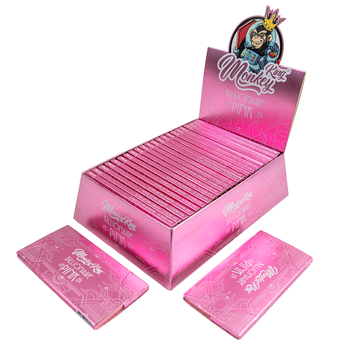 Monkey King Billionaire Pink Kingsize Full