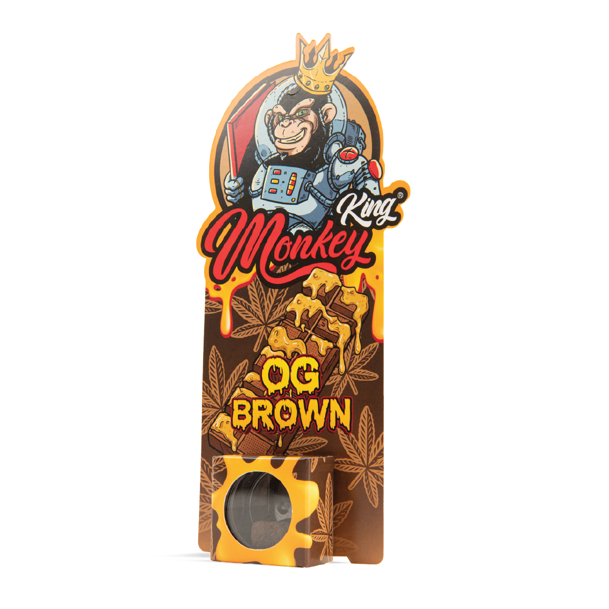 Monkey King CBD Hash Incense 20%: OG Brown - 1.7g (Single Piece)