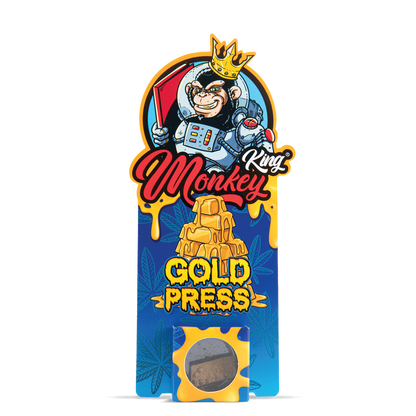 Monkey King CBD Hash Incense 20%: Gold Press - 1.7g (Single Piece)