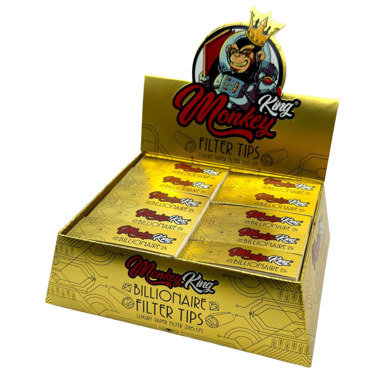 Monkey King Billionaire Filter Tips CDU
