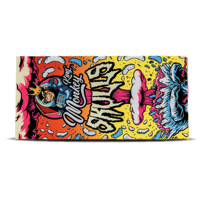 Monkey King Papers & Tips: Magnteic Skulls Edition - King Size Unbleached (24 Pack)