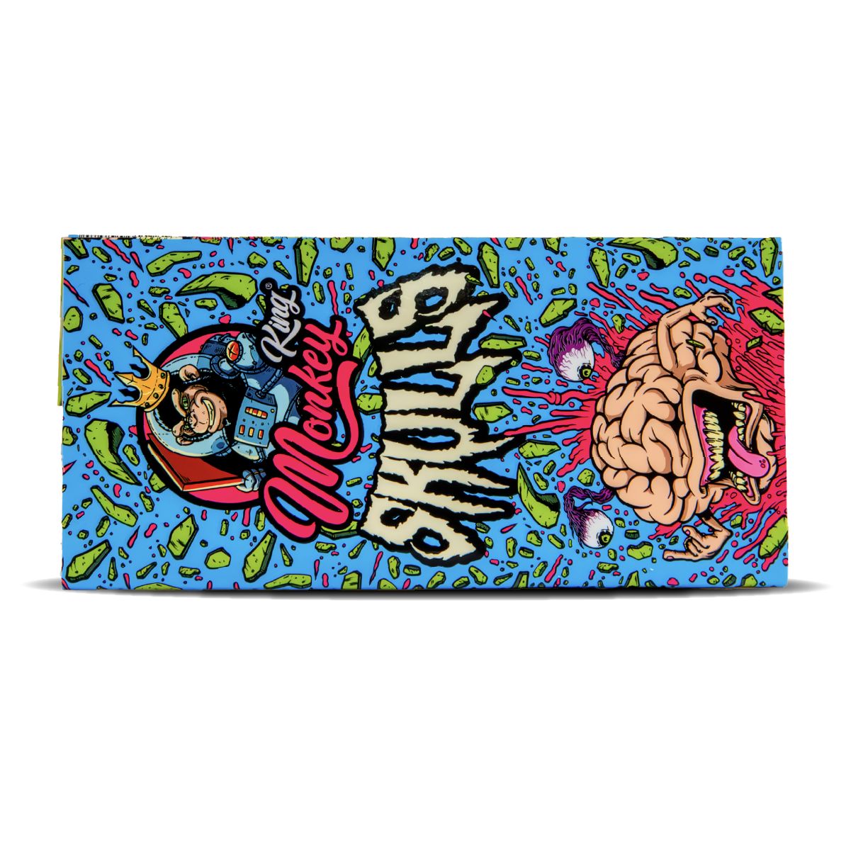 Monkey King Papers & Tips: Magnteic Skulls Edition - King Size Unbleached (24 Pack)