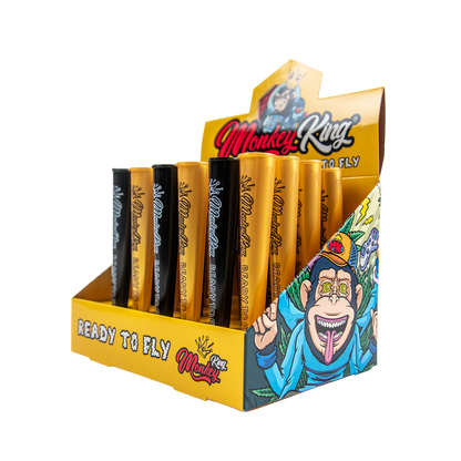 Monkey King Tubes Gold Black CDU 2