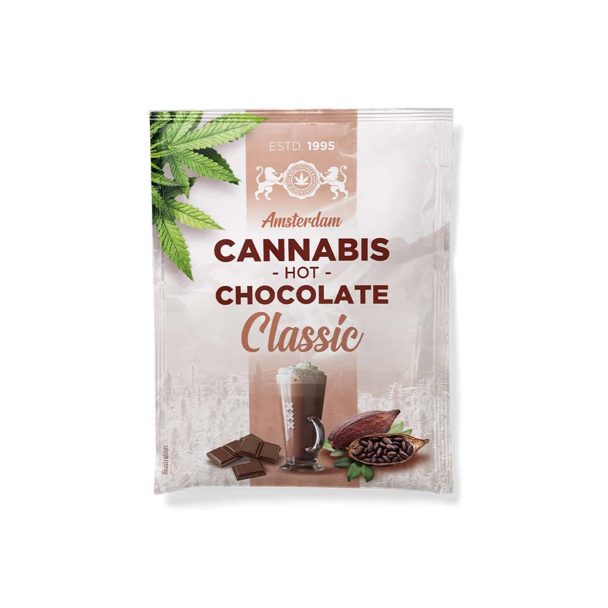 Multitrance Cannabis Hot Chocolate: Classic - 10mg (10 Sachets)