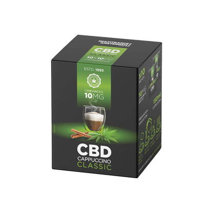 Multitrance Hemp CBD Coffee Instant Cappuccino: Classic - 10mg (10 Sachets)